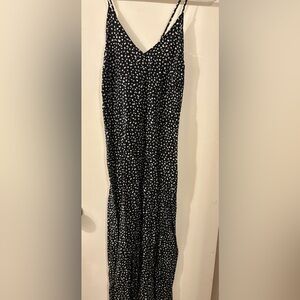 Old Navy Black Dress with White Dots